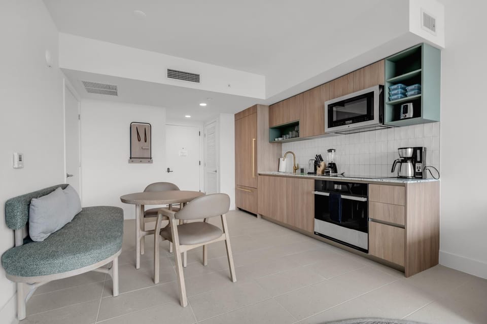 Gather, dine, and make happy memories in this bright space.