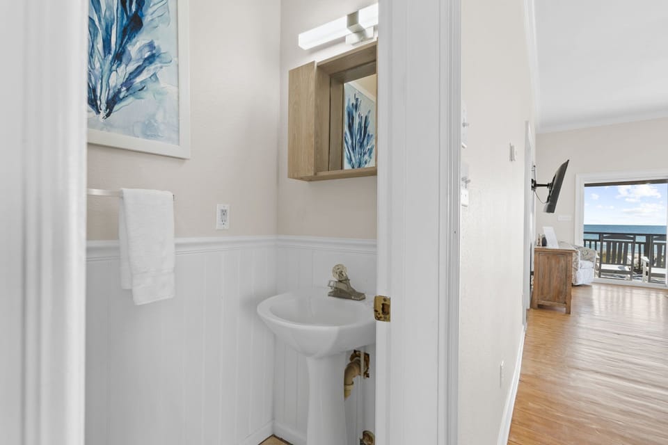 half bathroom