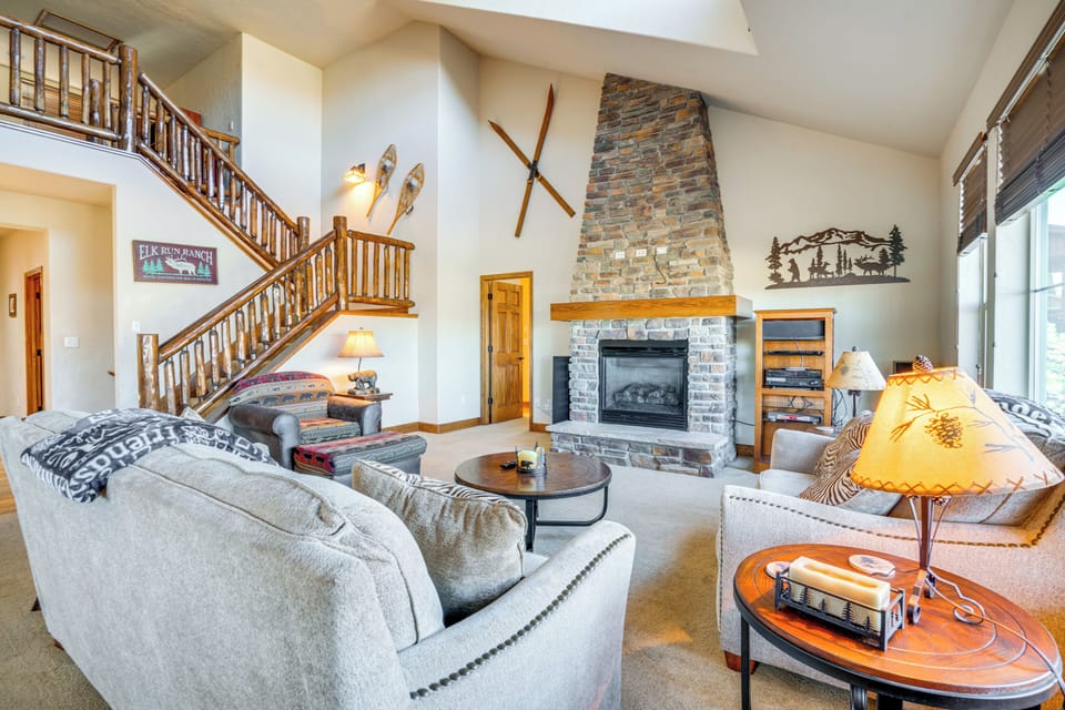 Granby Vacation Rental | 4BR | 3BA | 2,687 Sq Ft | Stairs Required