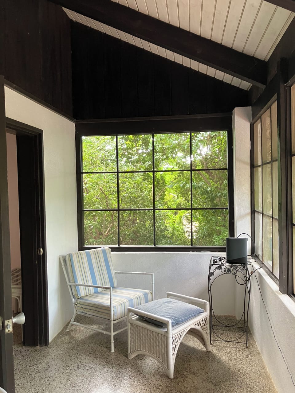 Sitting area outside Bedroom 1. 