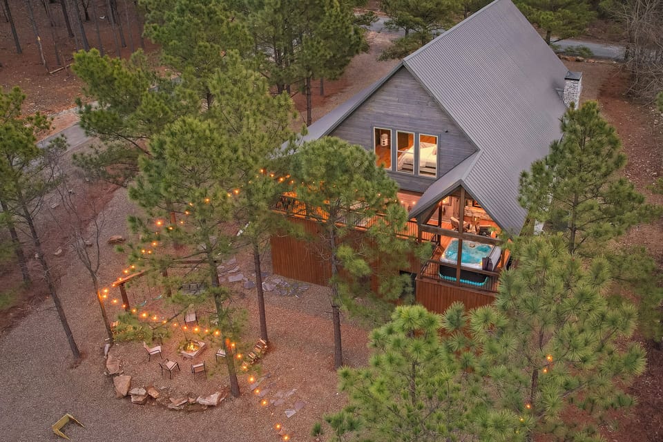 Experience secluded luxury at Chateau Saint Malo, nestled amidst the breathtaking pines of Broken Bow. Your private forest escape awaits, where nature and comfort blend seamlessly for an unfor
