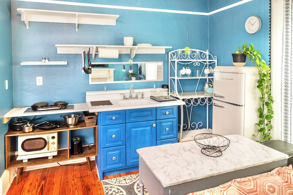 Fully Stocked Kitchenette