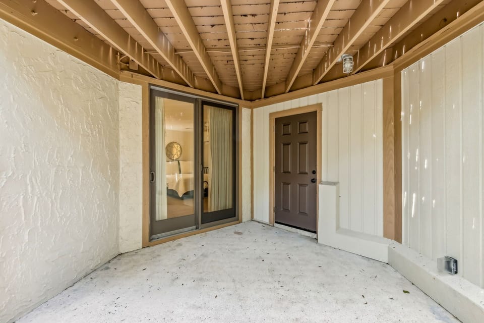 Second Patio Accessible from Guest Suite plus Separate Door for Entrance