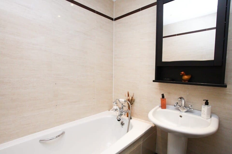 Bathroom with bathtub