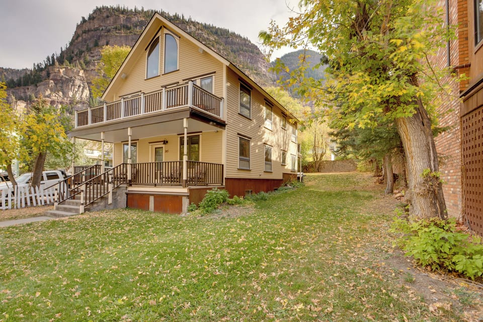 Ouray Vacation Rental | 2BR | 1.5BA | 1,000 Sq Ft | Stairs Required