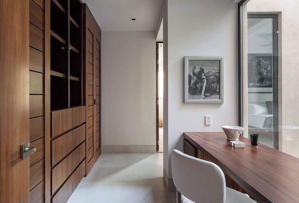 Walk in Closet with perfect designer details in every corner