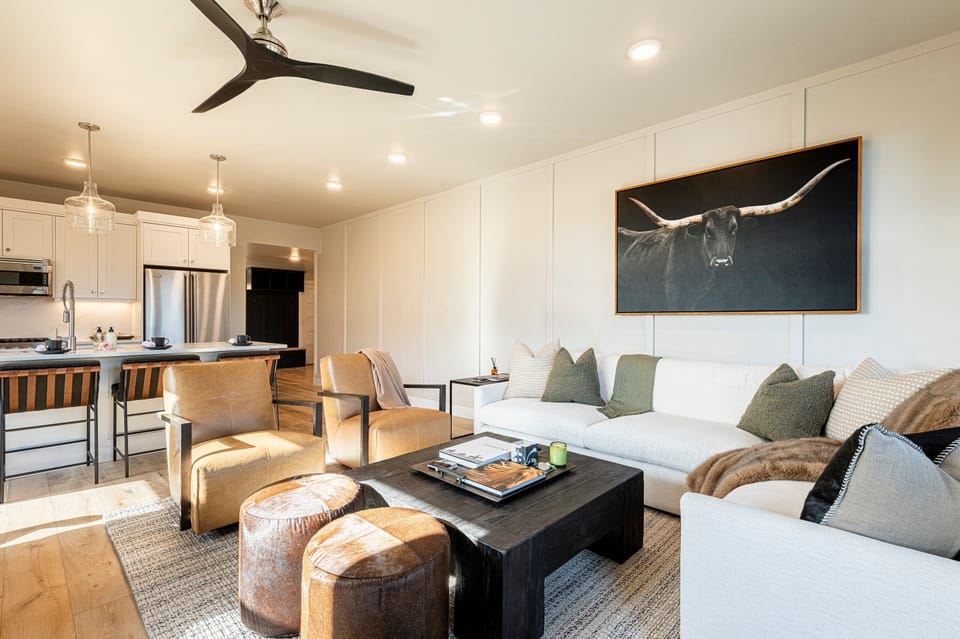 Custom woodwork throughout the property