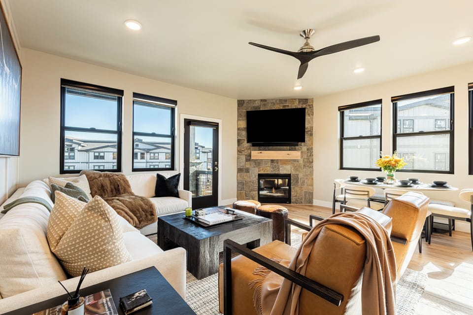 Luxury condo with its own personal touches