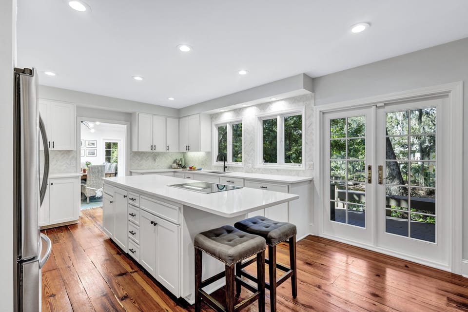 Everything necessary to cook and serve gourmet meals