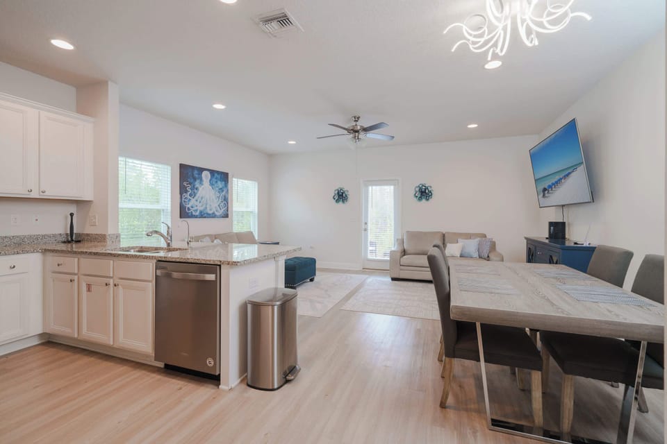 Open floor concept