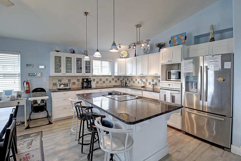 Craft culinary delights in the fully-equipped kitchen