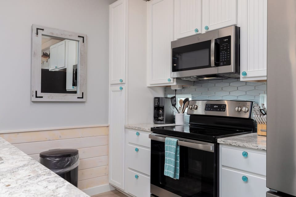 Fully equipped kitchen