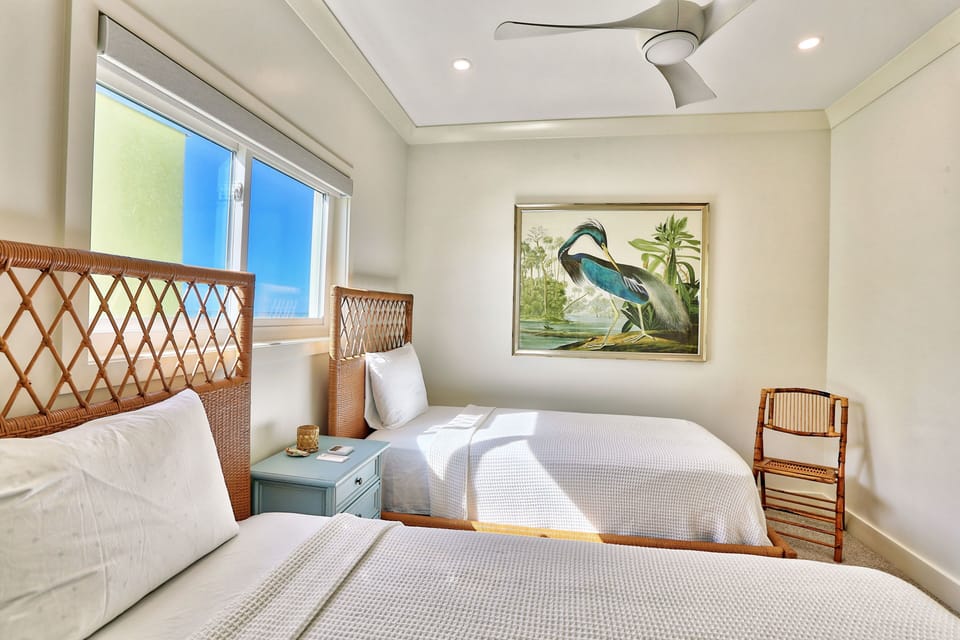 3rd Bedroom with 2 Twin Beds