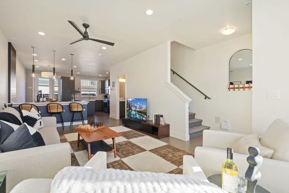 Open Concept | Kitchen, Dining and Living Area