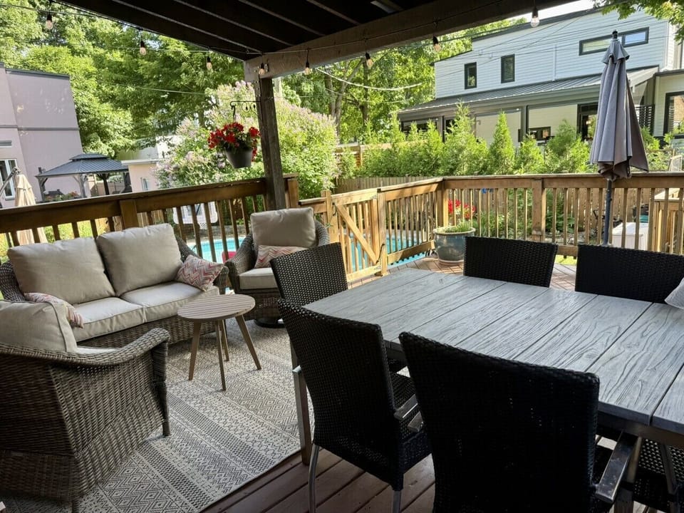 Terrace couverte