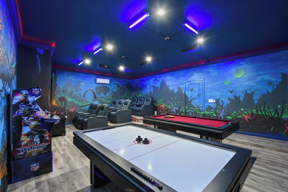 Home Theater - Game Room - Ground Floor