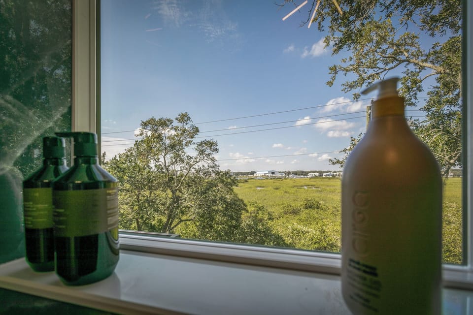 View from West master shower