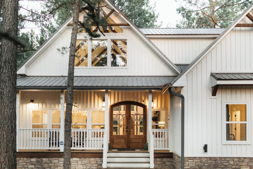 Welcoming porch
