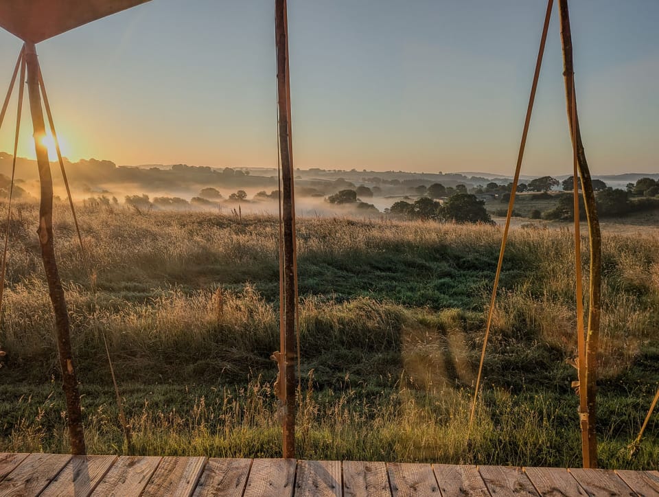 A magical place to welcome in a new day.