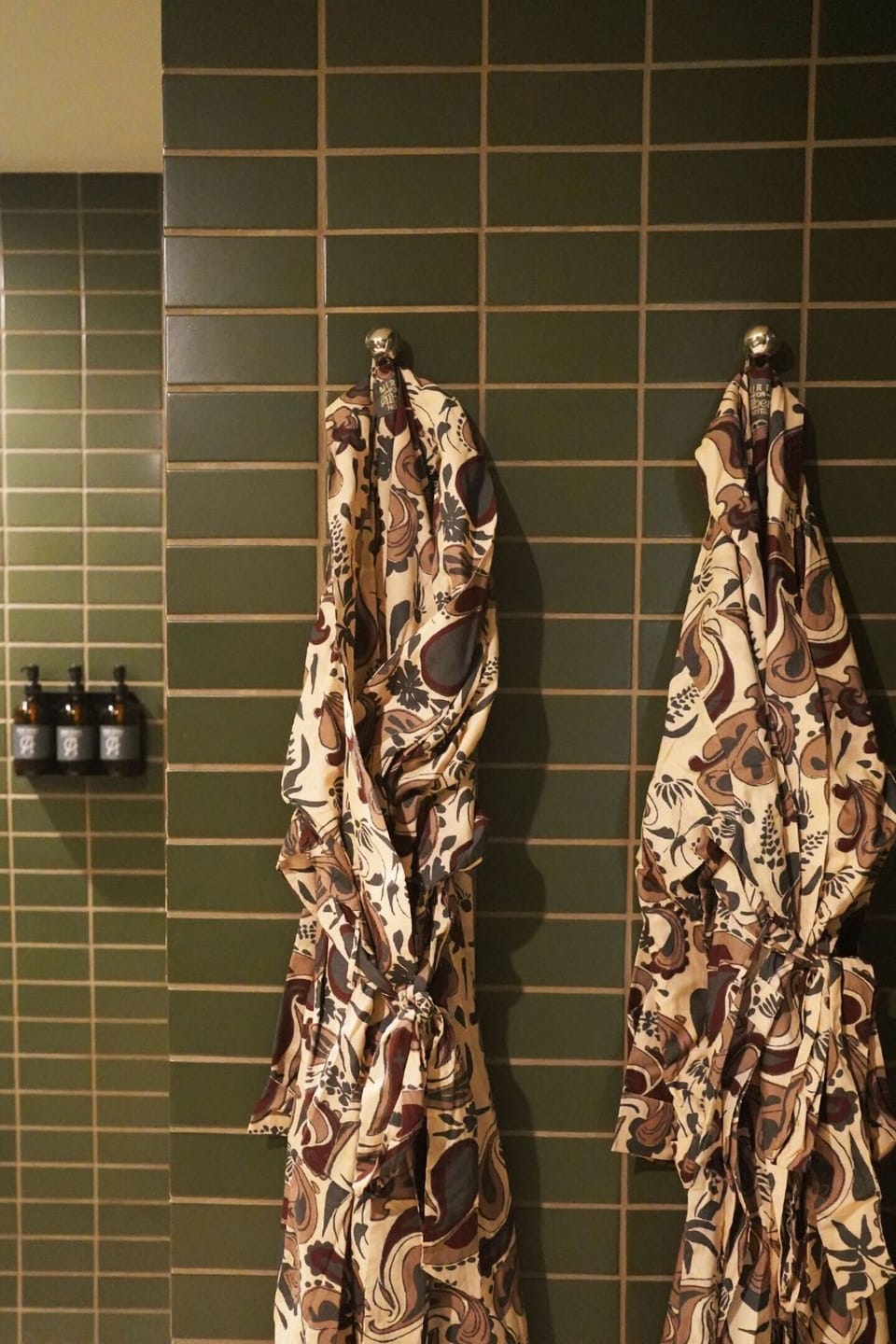 Wrap up in plush robes for a cozy, pampered finish.