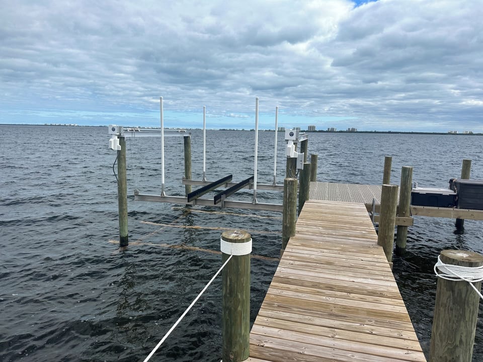 Boat Lift available upon request