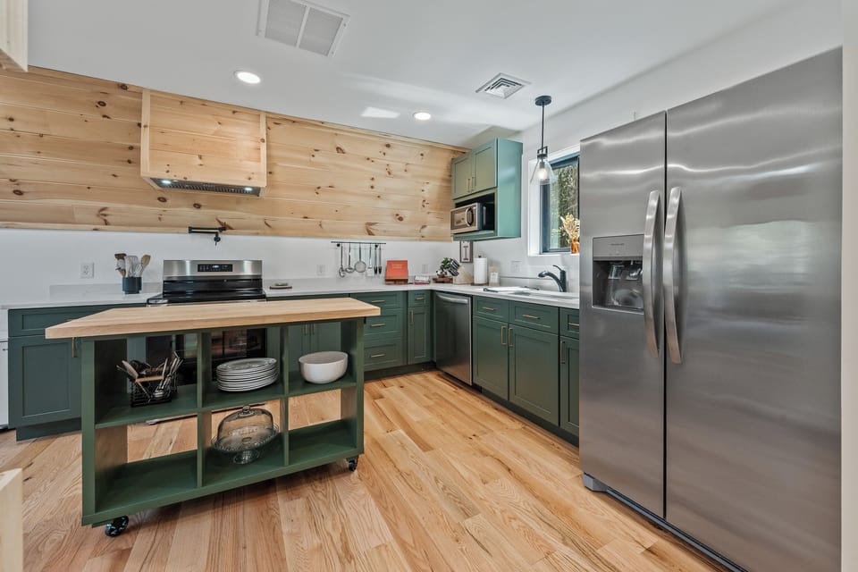 Fully equipped kitchen