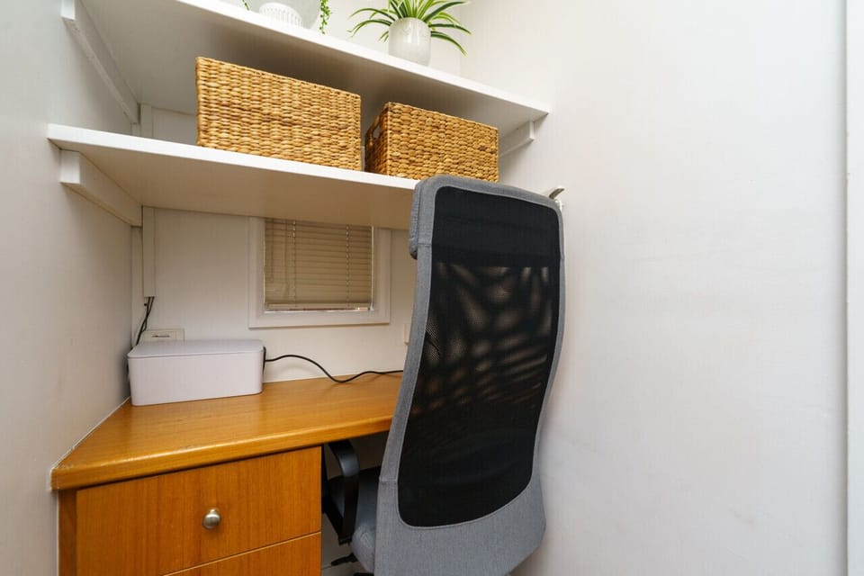 A cosy study nook designed for focus and productivity.