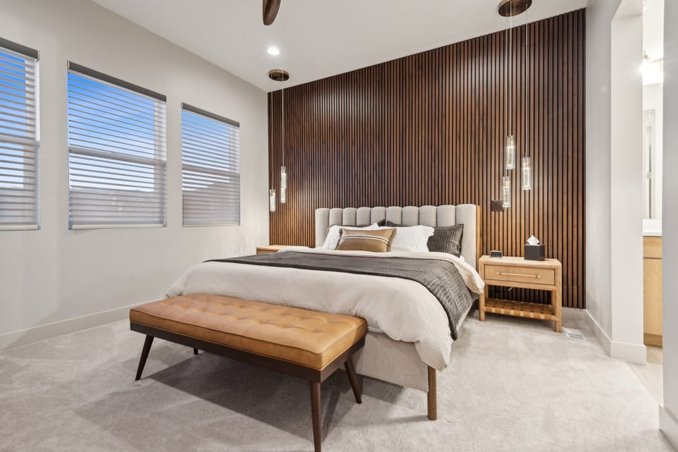 Main Level King Master Bedroom