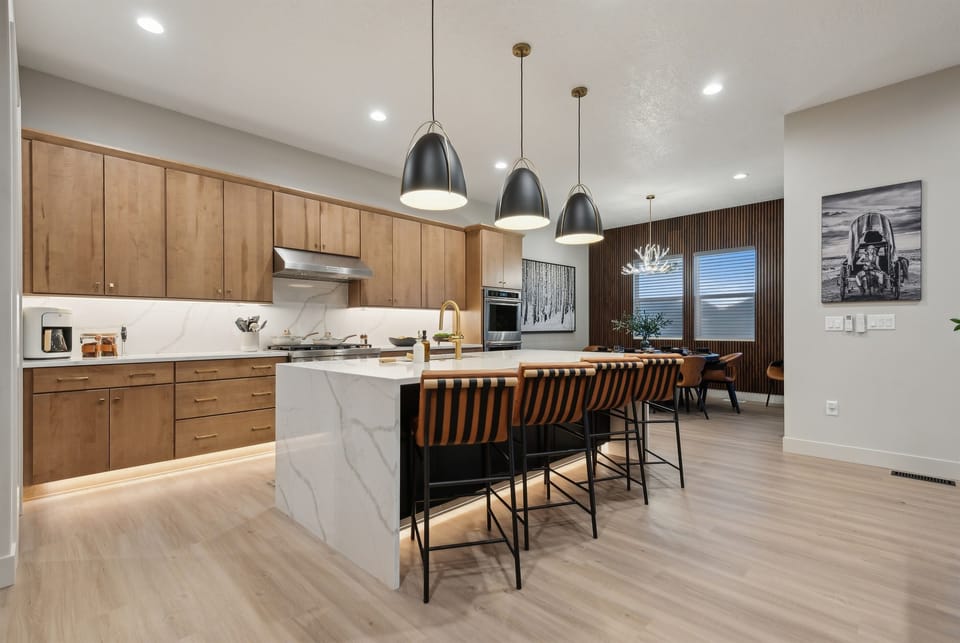 Kitchen and Dining Room on the Main Level