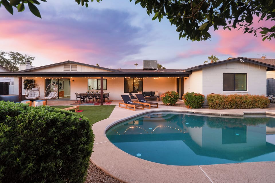 Take dip in our large pool.
