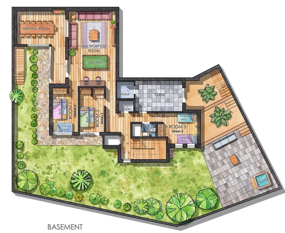 Floor Plan – Basement