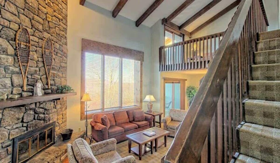 Living Room with Queen Sleeper Sofa
