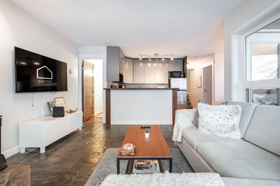 Living area: Pull-out sofa, TV