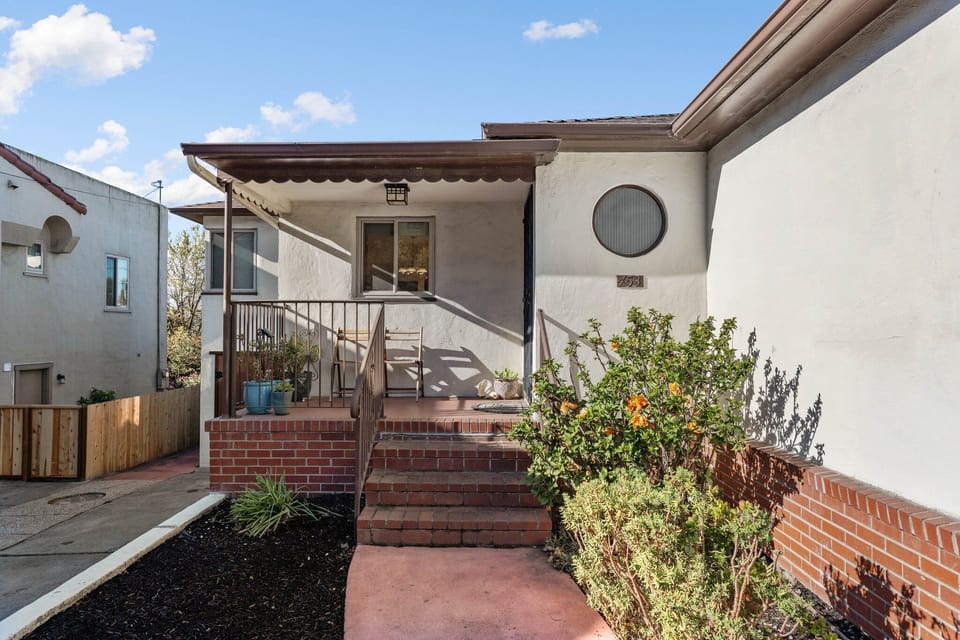 Home Entry at front porch
