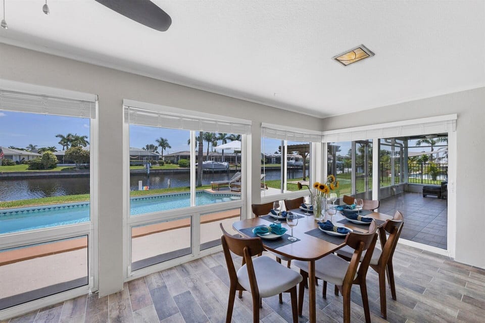 Great dining space