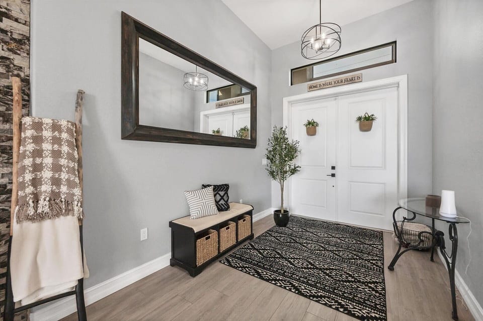 Welcoming foyer