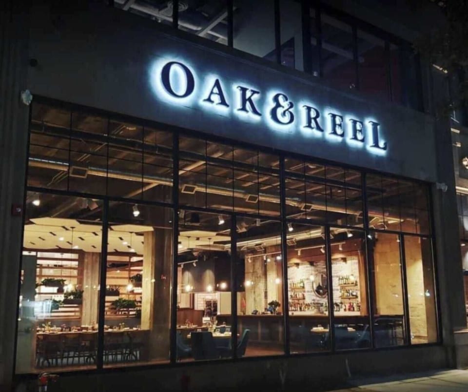 Well-known eatery close by