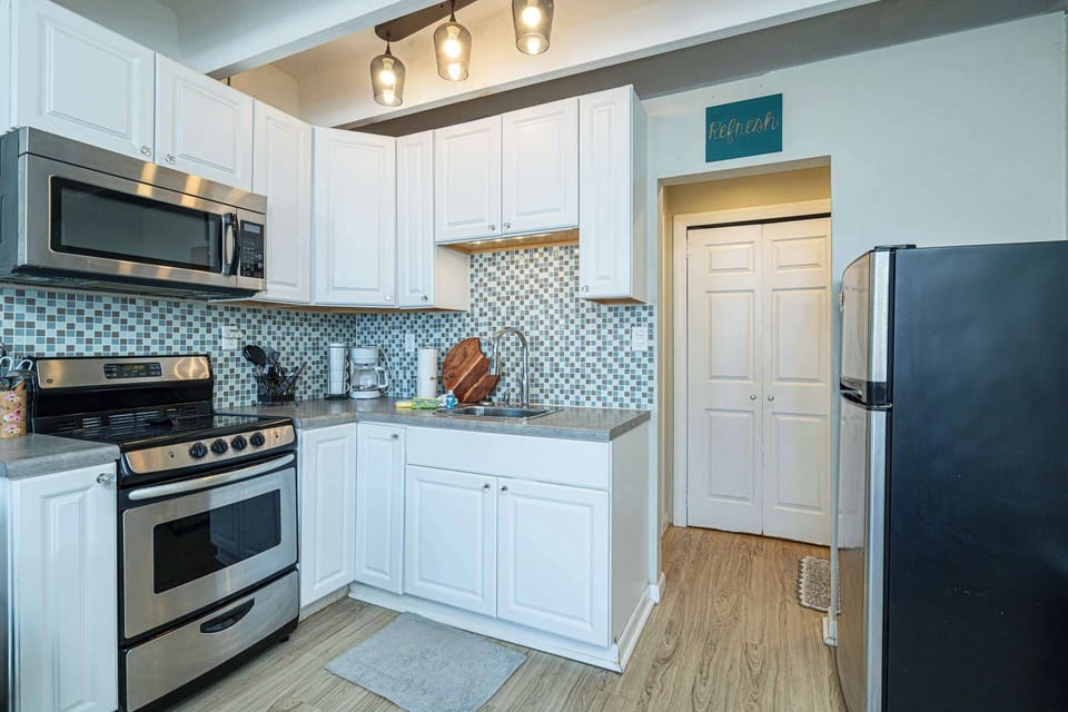 Whip up your favorite meals in the quaint kitchen