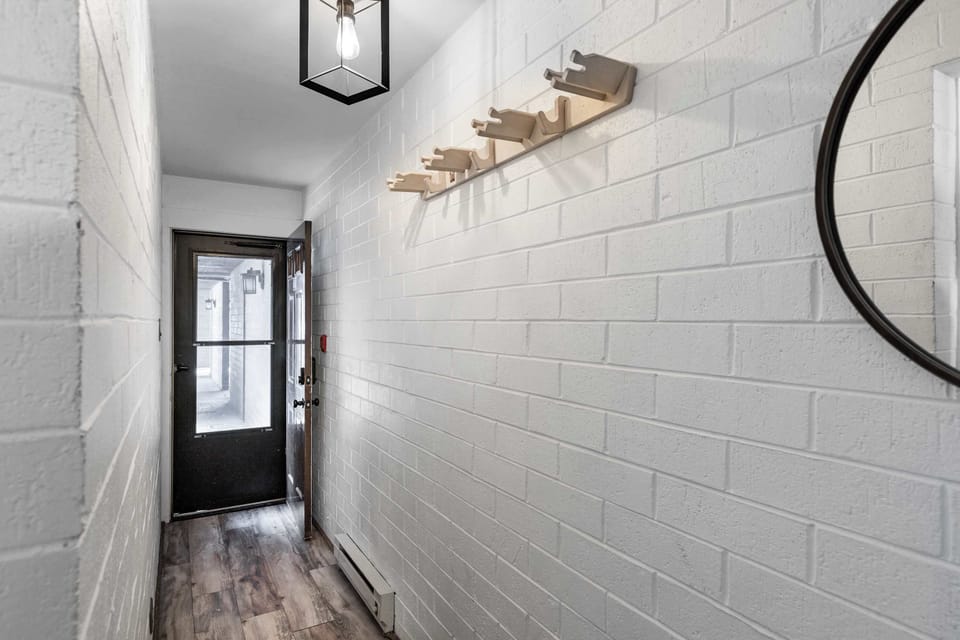 Main entry way with Ski Storage