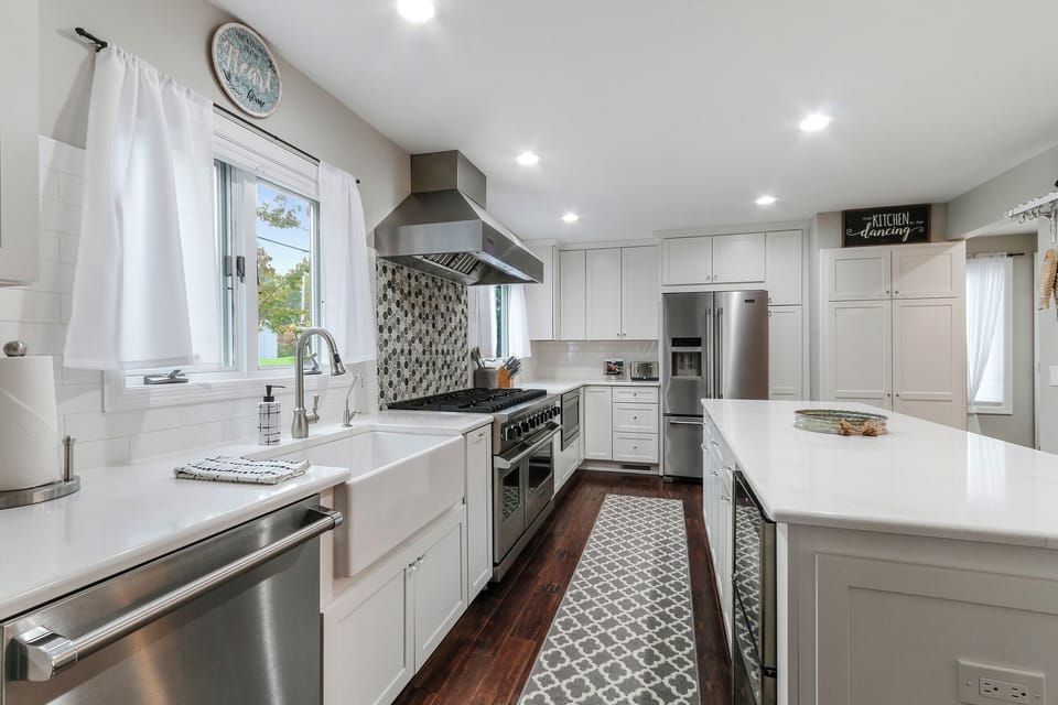 Kitchen is fully stocked!