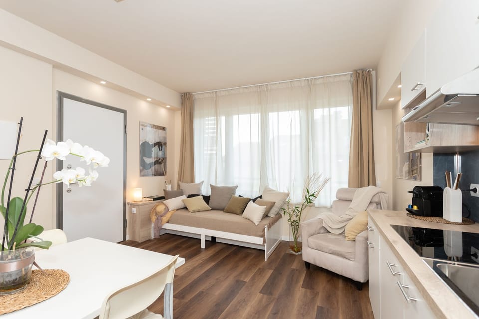 Spacious, bright stay, perfect to relax and enjoy the visit.