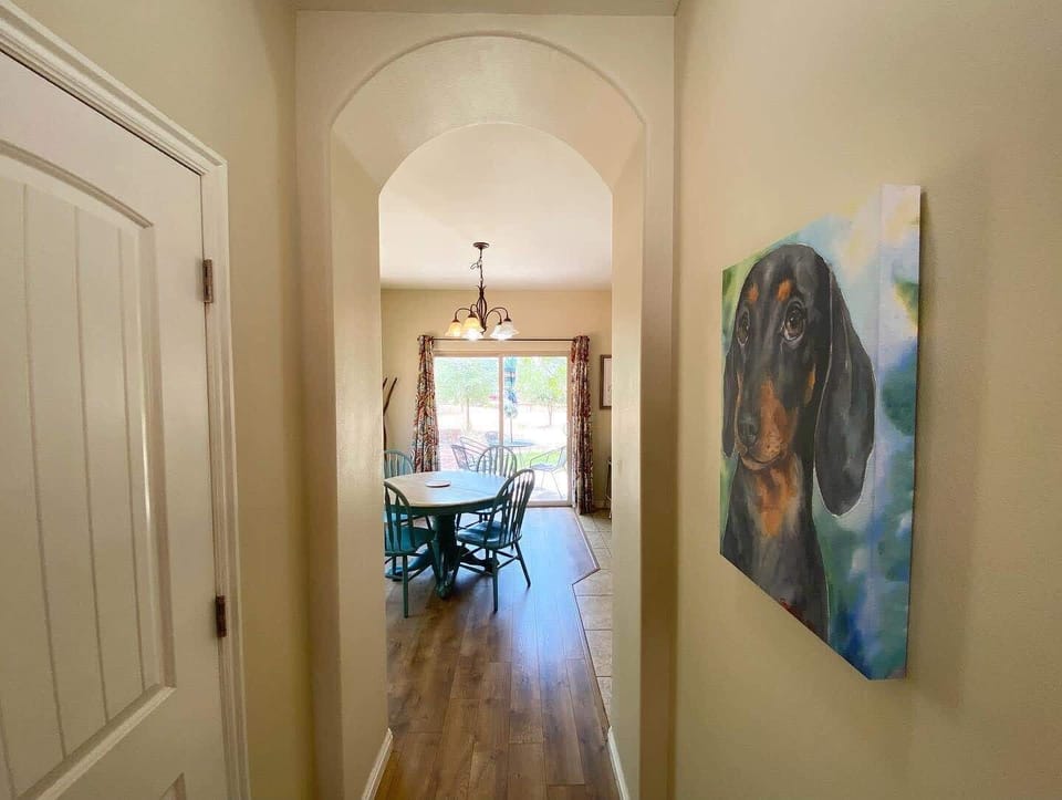 Hallway to Kitchen & Dining