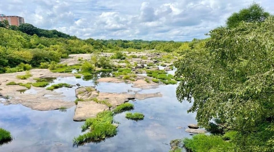 Explore the natural beauty of the James River Park System in RVA — a scenic urban escape with trails, rapids, and riverfront views perfect for hiking, biking, and outdoor adventure.