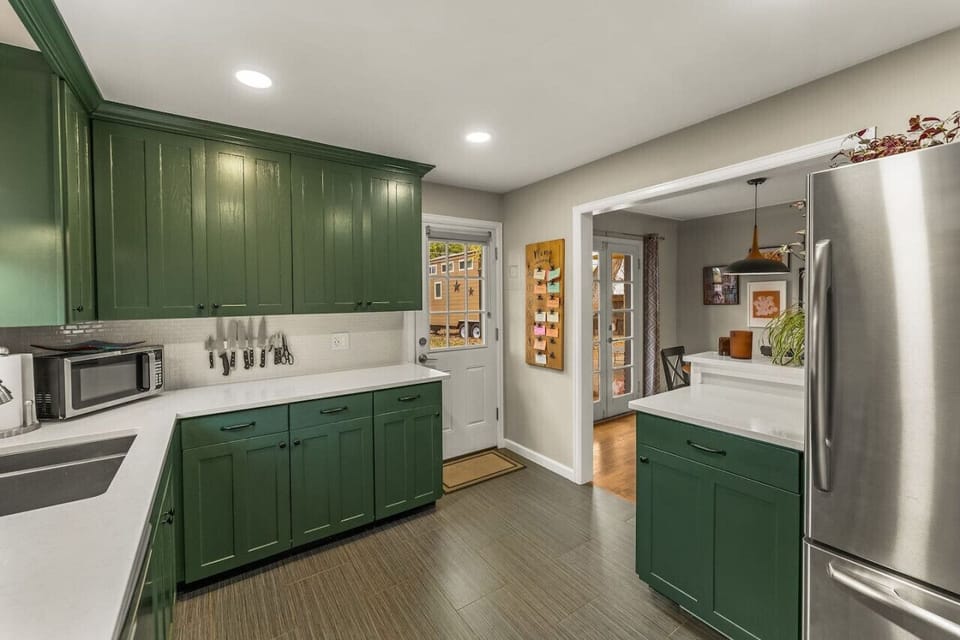 Fully equipped kitchen