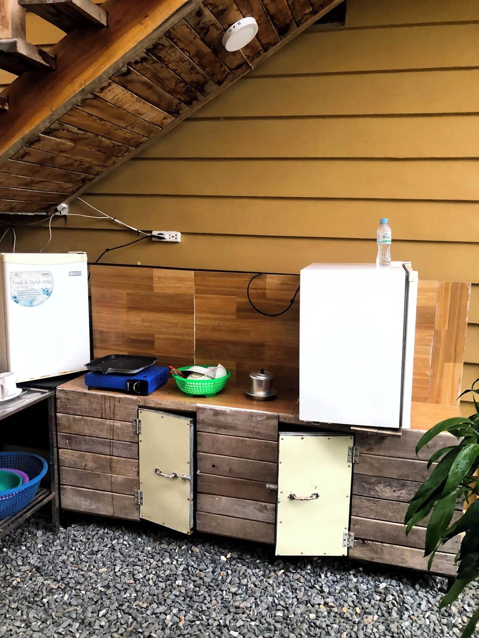 Outside kitchen
