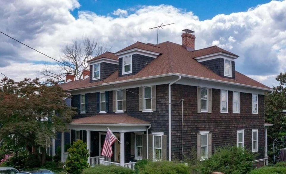 Front of home.