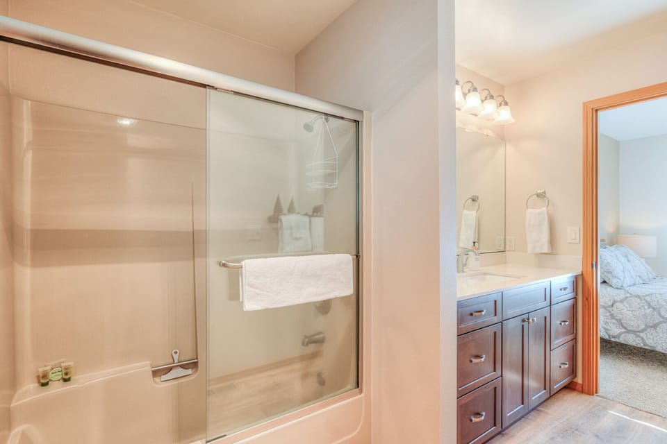 Bedroom #2 Master Bath - Tub Shower Combo