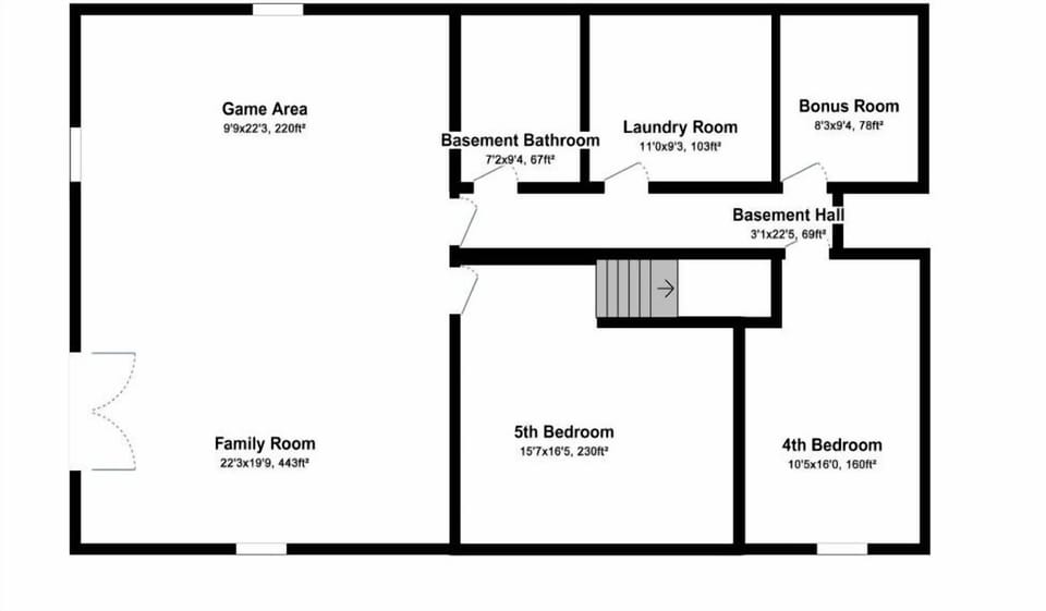 Floor Plan Basement