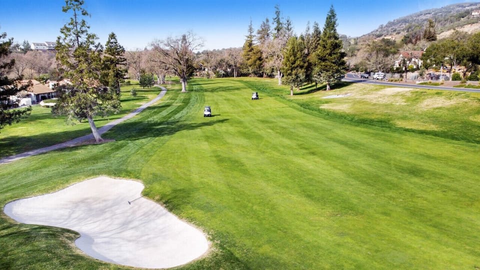 Take in the exquisite golf course views