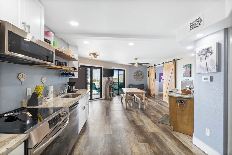 Spacious and open